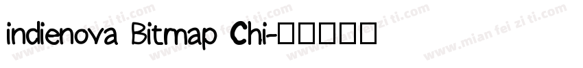 indienova Bitmap Chi字体转换